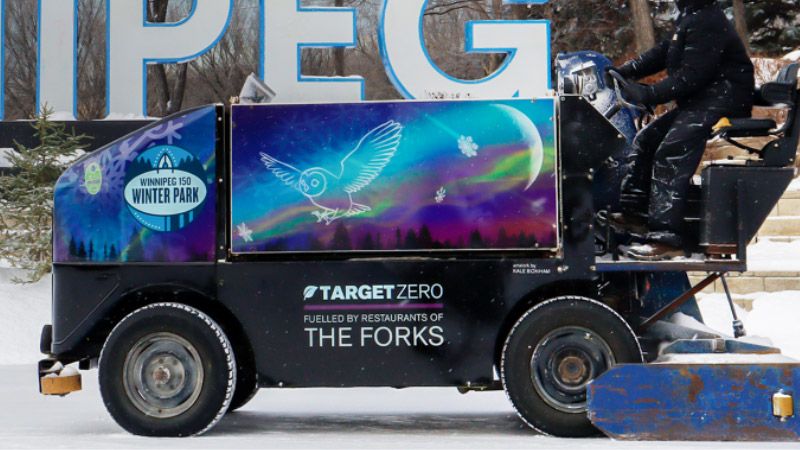 Ice Resurfacer Wrap by Kale Bonham