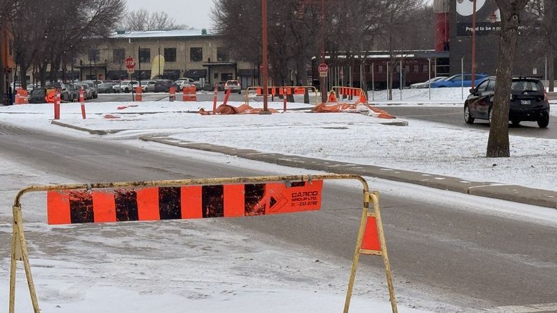 Israel Asper Way construction