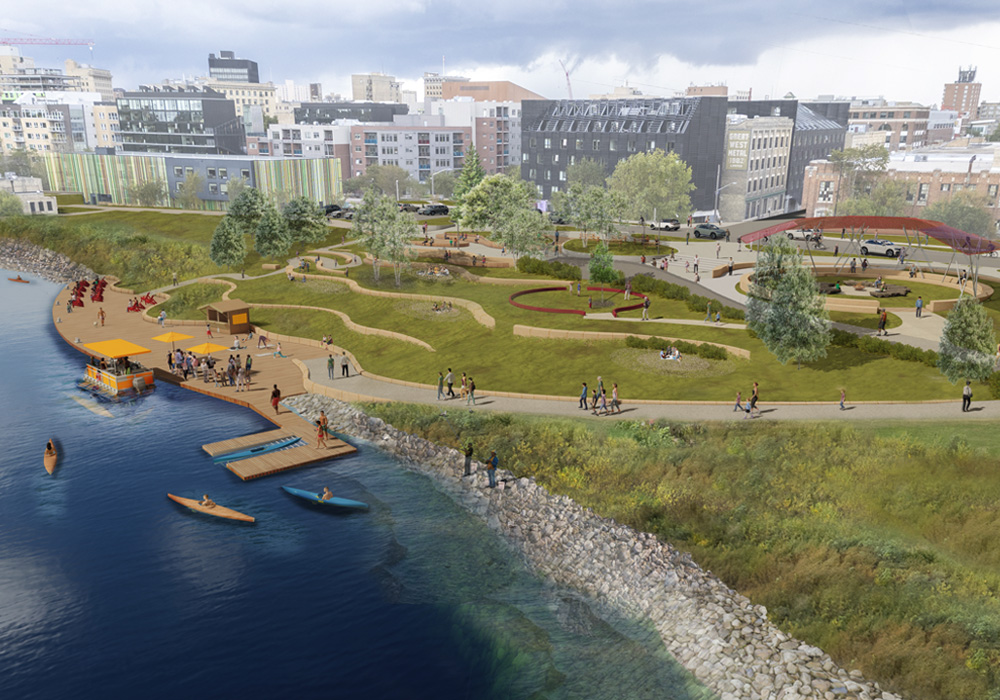 Alexander Docks - After (architectural rendering)