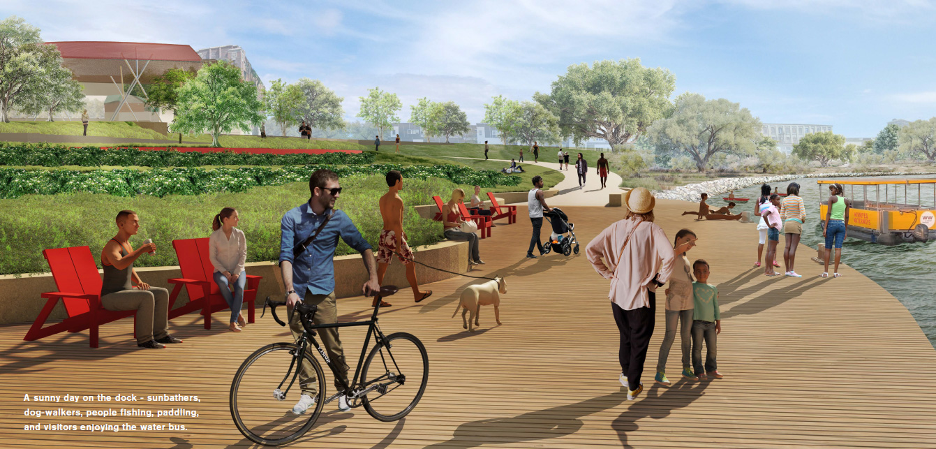 Alexander Docks - architectural concept rendering